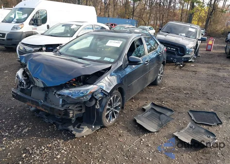 2018 Toyota Corolla Se from USA, damaged, VIN 2T1BURHEXJC055810